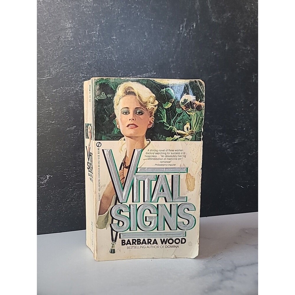 Vital Signs By Barbara Wood Paperback